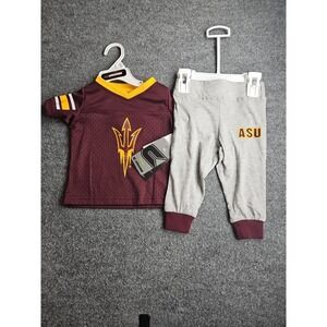 Arizona State University Sun Devils Infant Size 3-6Months 2piece Outfit NEW 1238